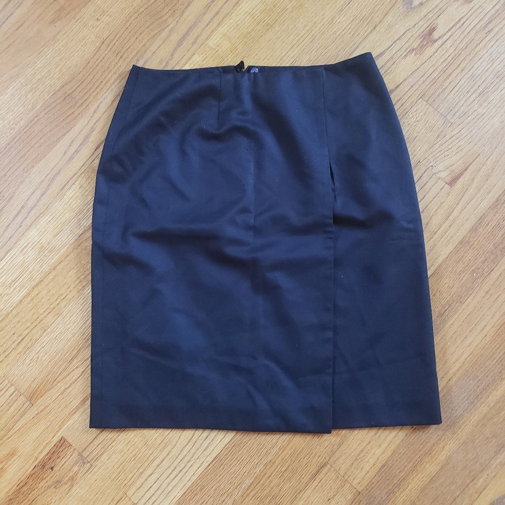 Brooks Brothers black mini skirt